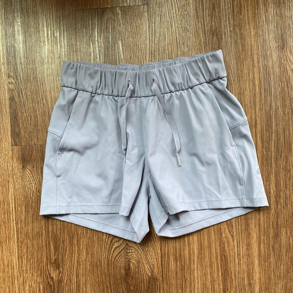 Lululemon lavender shorts. Size 4. Like-new!